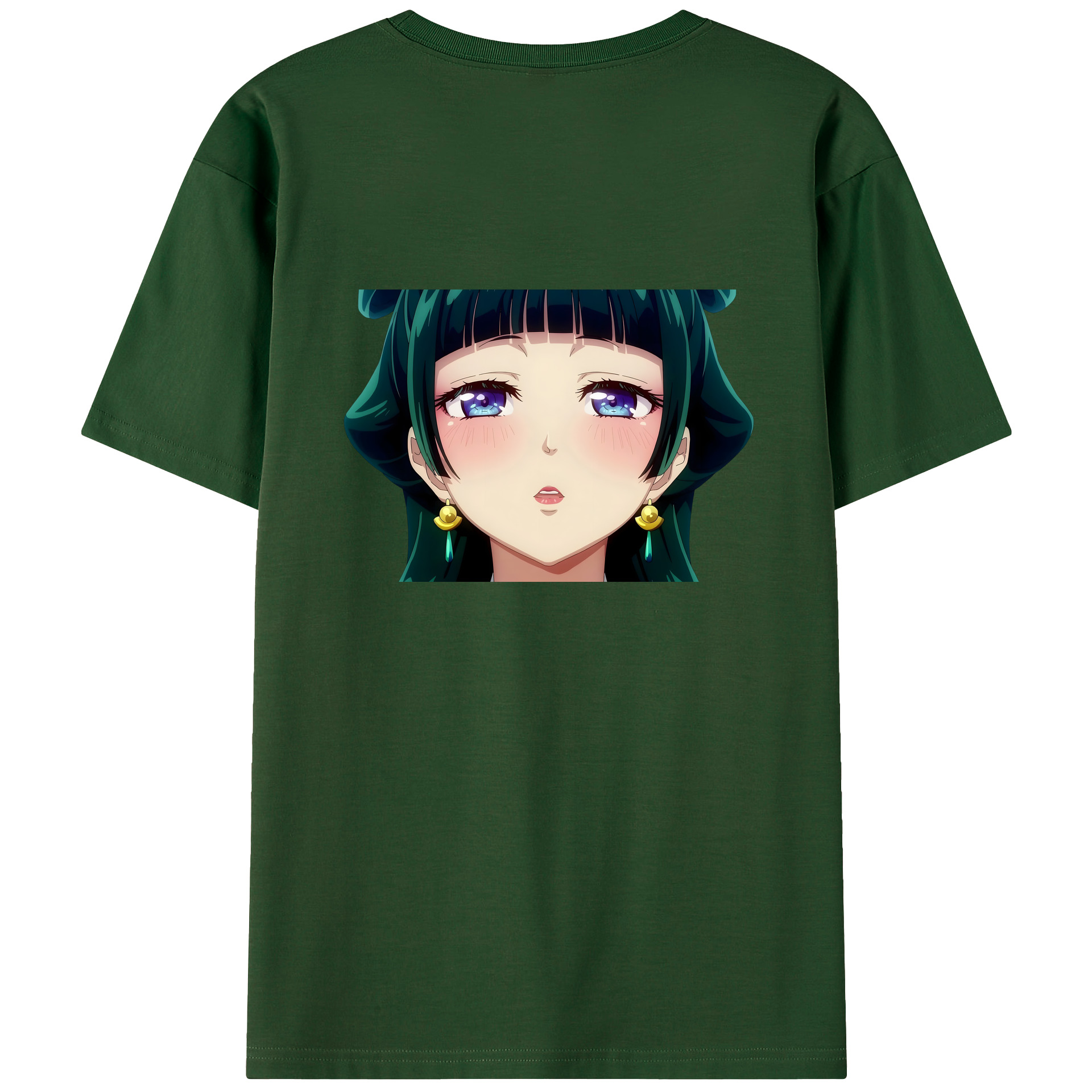 （画像用） 薬屋のひとりごと The Apothecary Diaries 綿100％半袖Tシャツ（背面プリント）